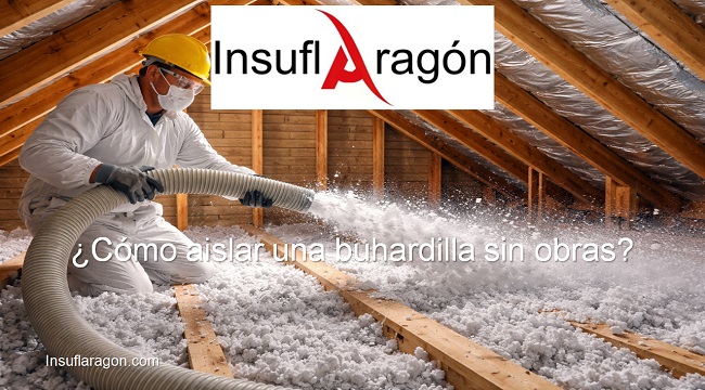 como aislar una buhardilla sin obras