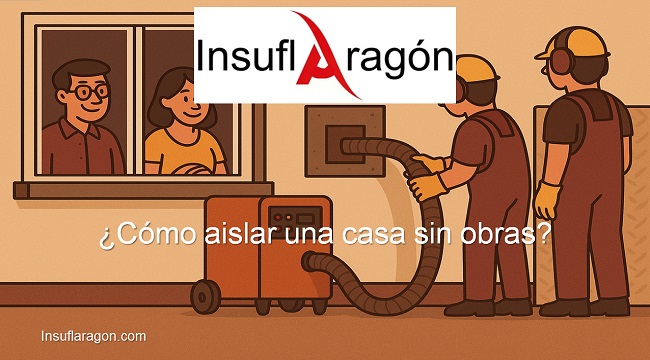 cómo aislar una casa sin obras