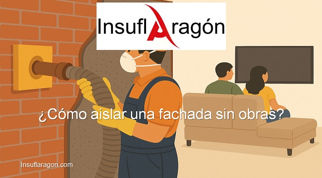 cómo aislar una fachada sin obras