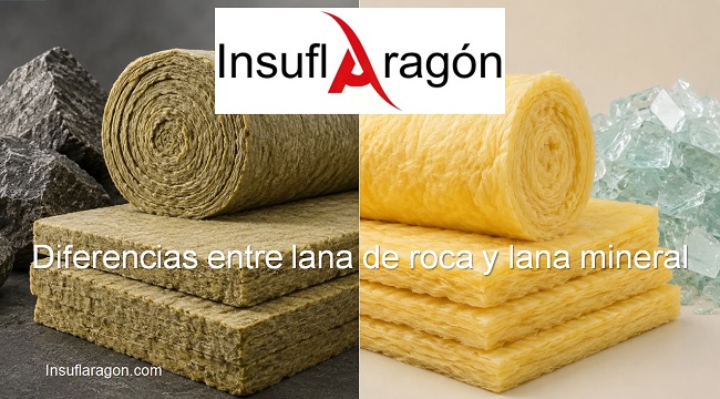 Diferencias entre lana de roca y lana mineral