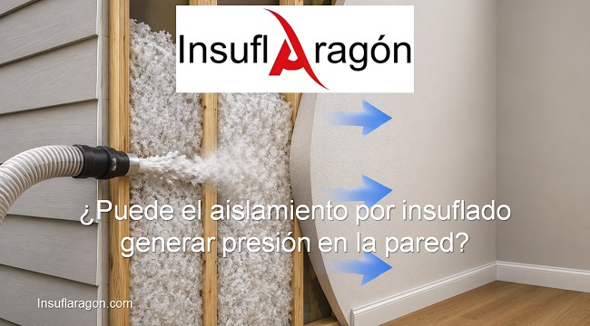 Puede el aislamiento por insuflado generar presión en la pared