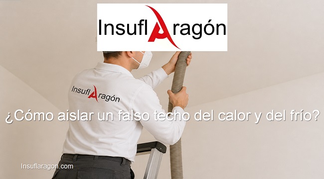 cómo aislar un falso techo del calor y del frío