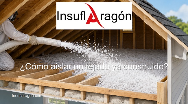 cómo aislar un tejado ya construido