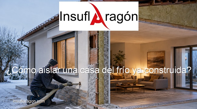 cómo aislar una casa del fío ya construida